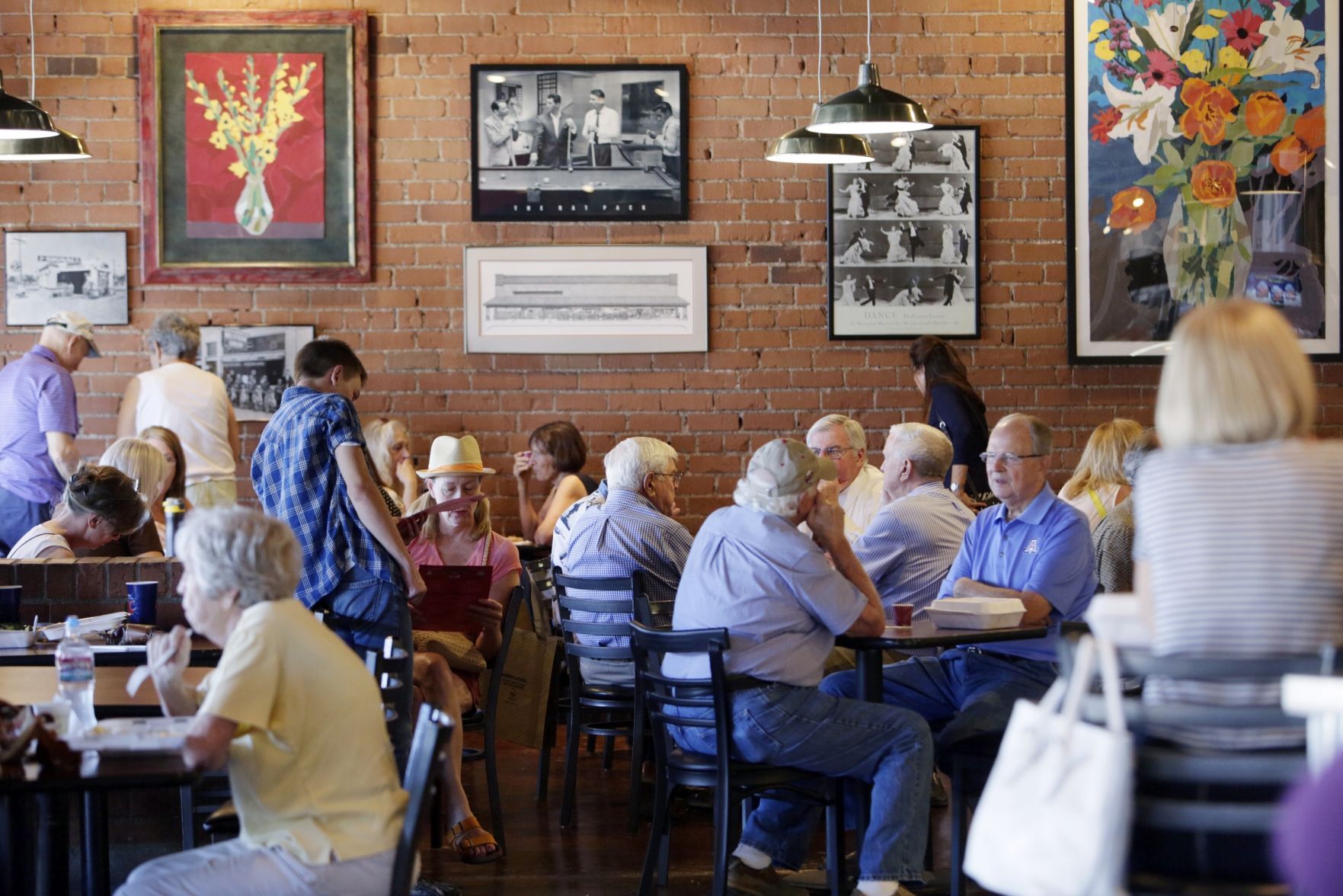 Restaurant and market